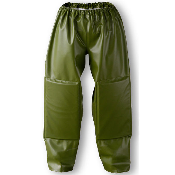 Afbeeldingen van Kruipbroek met kniestukken Dolfing groen P1