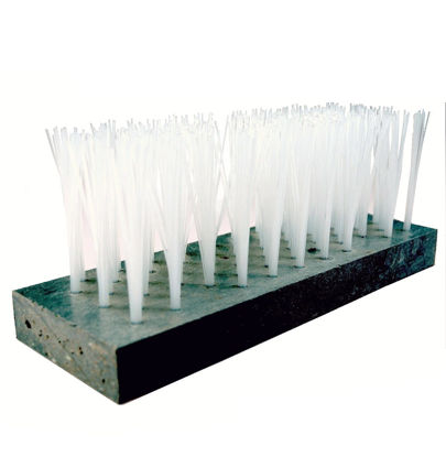 Afbeeldingen van Zijborstel BOVEN voor RVS