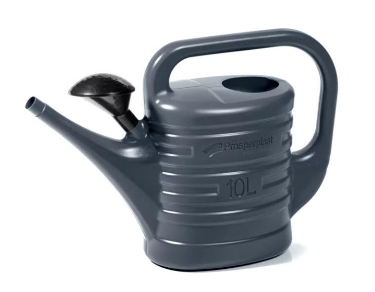 Afbeeldingen van Gieter kunststof ANTRACIET, met broes, 10L