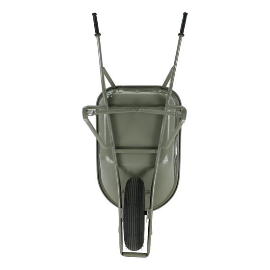 Afbeeldingen van Kruiwagen zwaar Altrad Kraft 80, compleet grijs gelakt