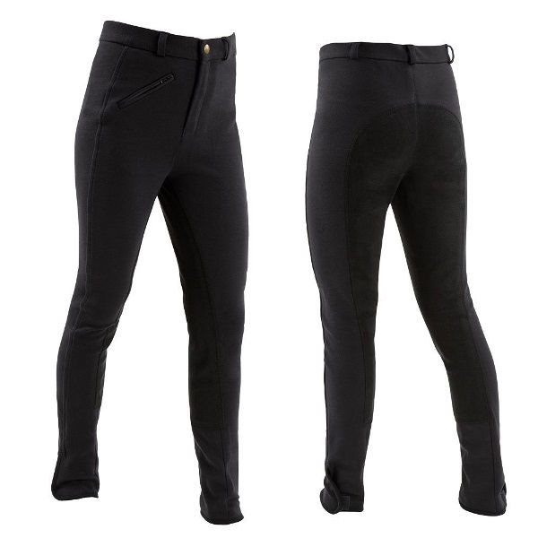 Afbeeldingen van Kinderrijbroek Covalliero Economic zwart, 152