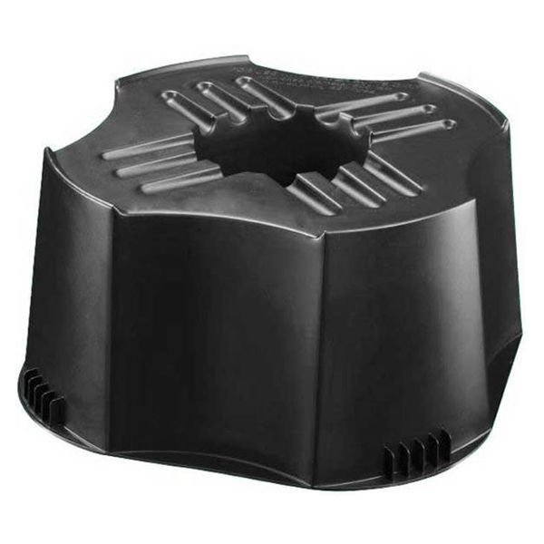 Afbeeldingen van Regentonstandaard Harcostar ZWART, hoogte 28cm, ø 56cm