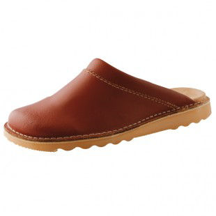 Afbeeldingen van Herenmuil leer Gevavi -bruin maat 42