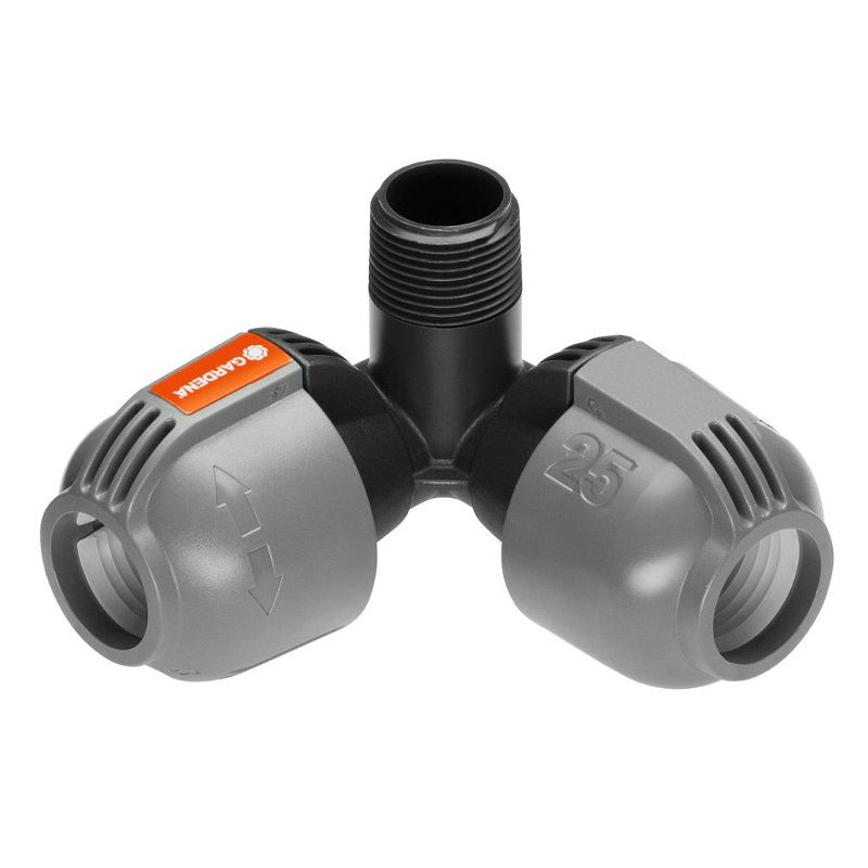 Afbeeldingen van Sprinkler Hoekstuk 25mm x 3/4" buitendraad Gardena