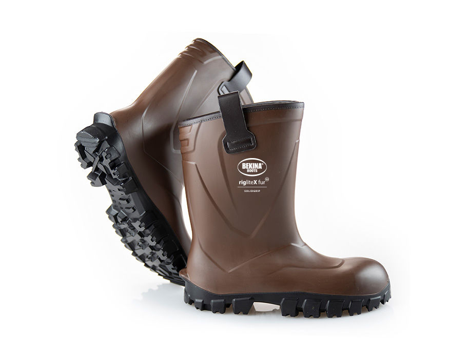 Afbeeldingen van Bekina RigliteX SolidGrip S5 bruin/zwart -GEVOERD-, mt.46