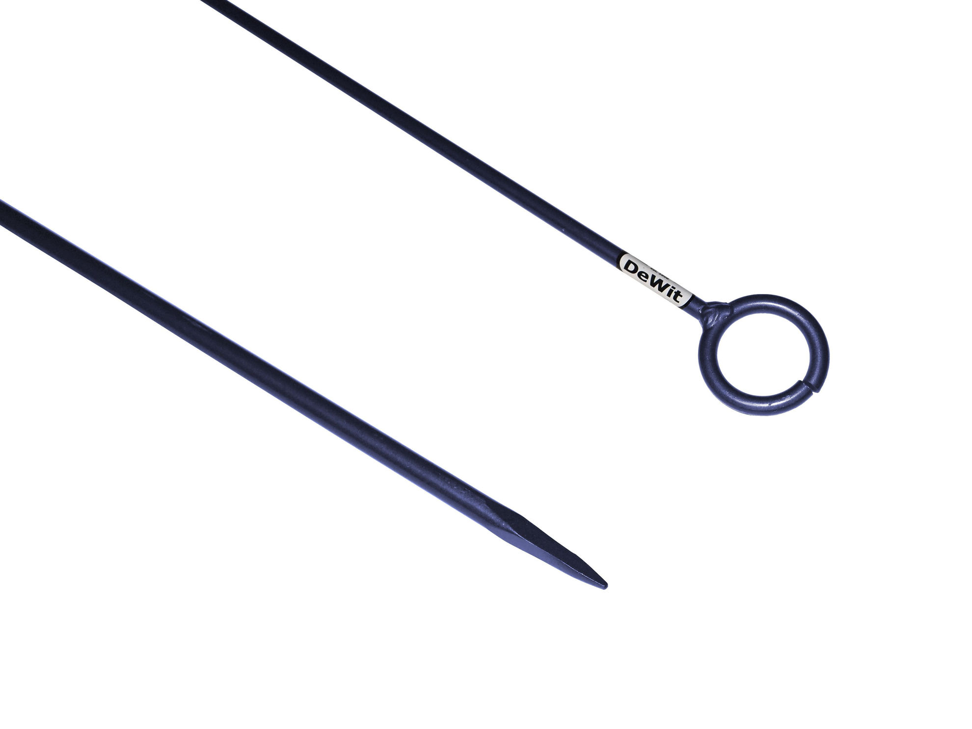 Afbeeldingen van Draadpen dicht/open oog 400 x 10mm, *deWit*