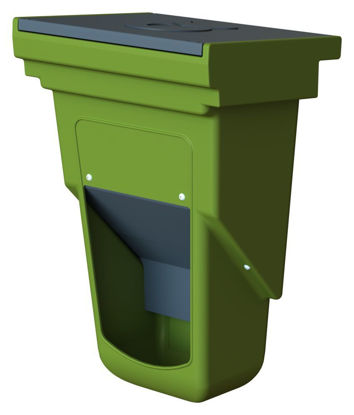 Afbeeldingen van Krachtvoerbox klein voor kalverhokomheining