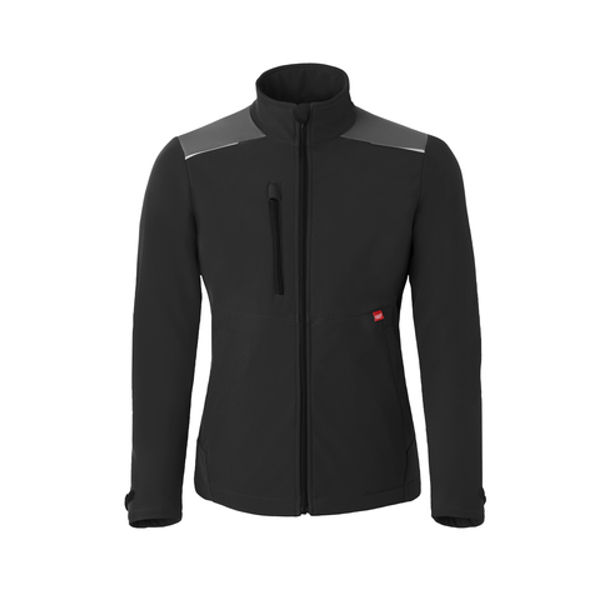 Afbeeldingen van Havep Shift Softshell jack 40215 Zwart/Charcoal grijs