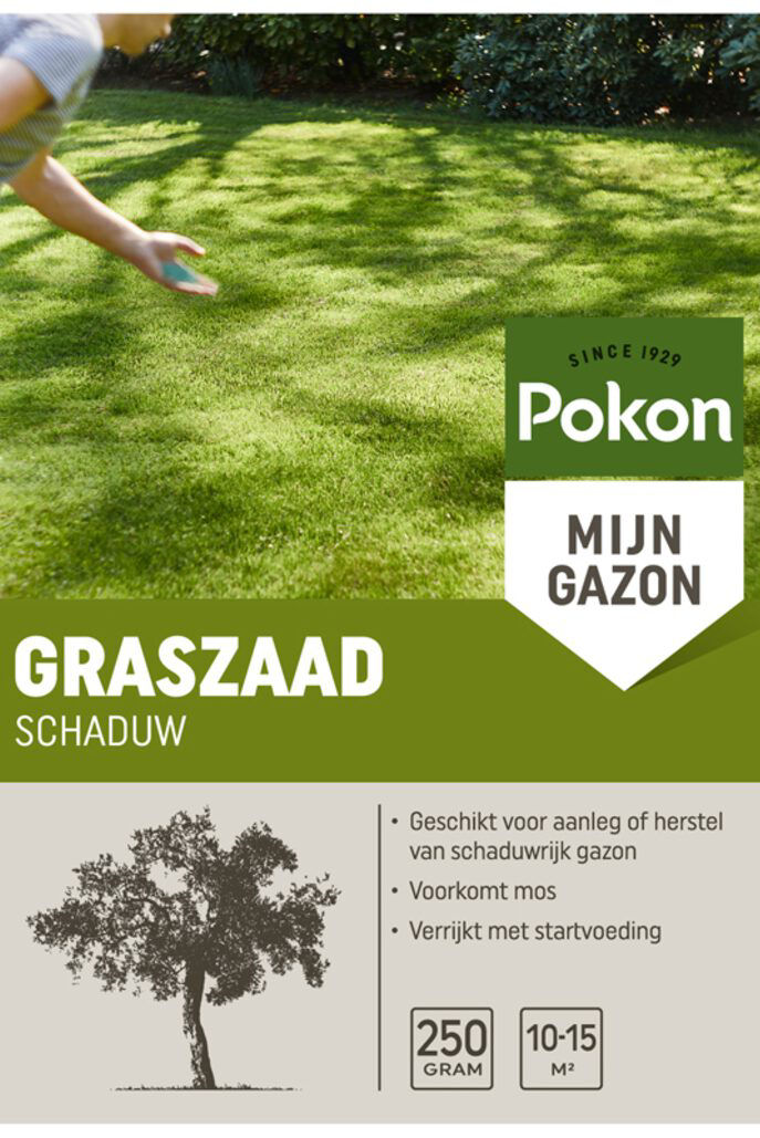 Afbeeldingen van Pokon Graszaad Schaduw 250gr