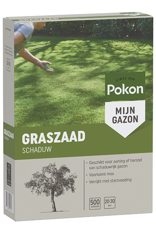 Afbeeldingen van Pokon Graszaad Schaduw 500gr