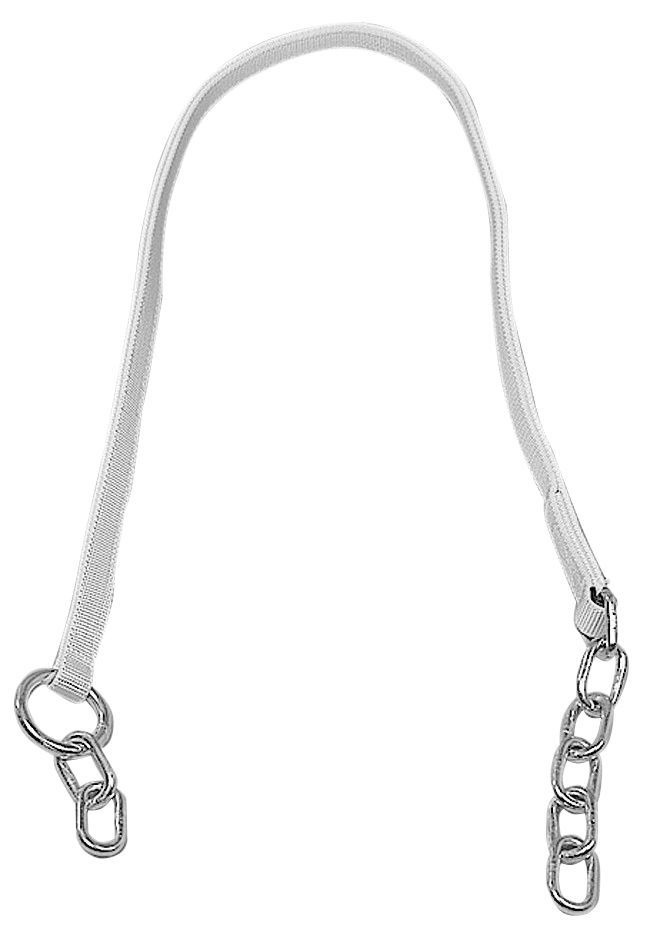 Afbeeldingen van Hangnylon 170cm wit, dubbel