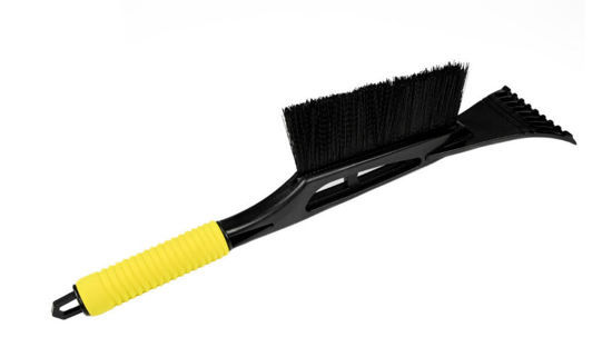 Afbeeldingen van IJskrabber met borstel, luxe 55cm