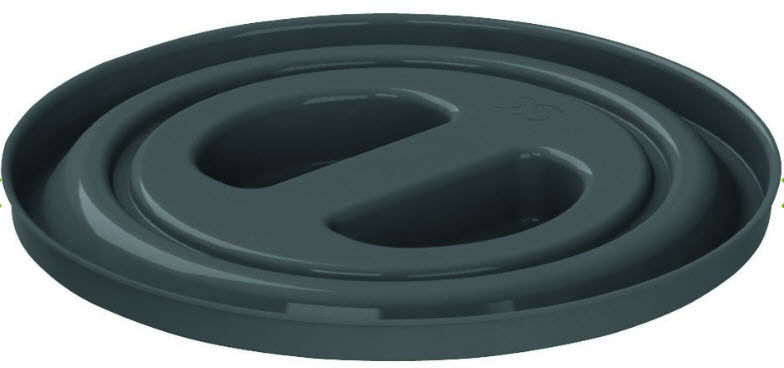 Afbeeldingen van Deksel voor stal-/bouwemmer kunststof