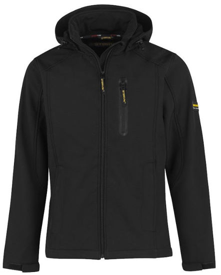 Afbeeldingen van Storvik NAPIER Softshell werkjas, Zwart