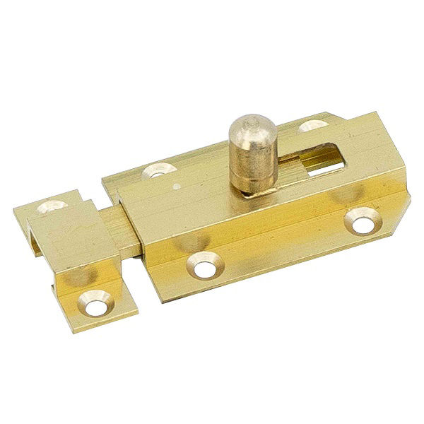 Afbeeldingen van Profielschuif vlak 25x40mm messing