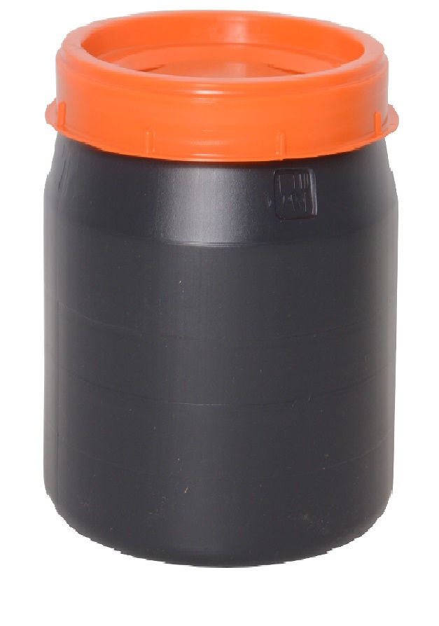 Afbeeldingen van Voerton -MM- met 2-delig schroefdeksel 60 liter