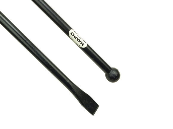 Afbeeldingen van Stootijzer 1600x28mm knop en beitel *deWit*