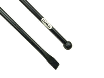 Afbeeldingen van Stootijzer 1600x28mm knop en beitel *deWit*