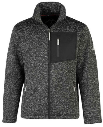 Afbeeldingen van Bjornson Ruben Gebreid Vest  - Teddy Gevoerd - zwart