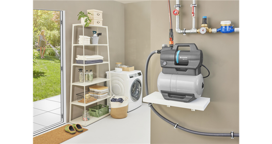 Afbeeldingen van Gardena Hydrofoorpomp +vat 3800 Silent