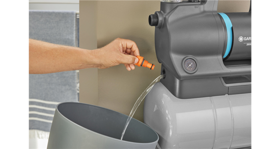 Afbeeldingen van Gardena Hydrofoorpomp +vat 3900 Silent.