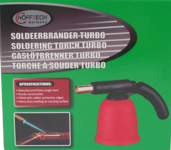 Afbeeldingen van Hobbybrander / Soldeerbrander turbo