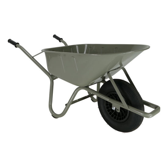 Afbeeldingen van Kruiwagen Altrad Robuust-80 compleet grijs gelakt