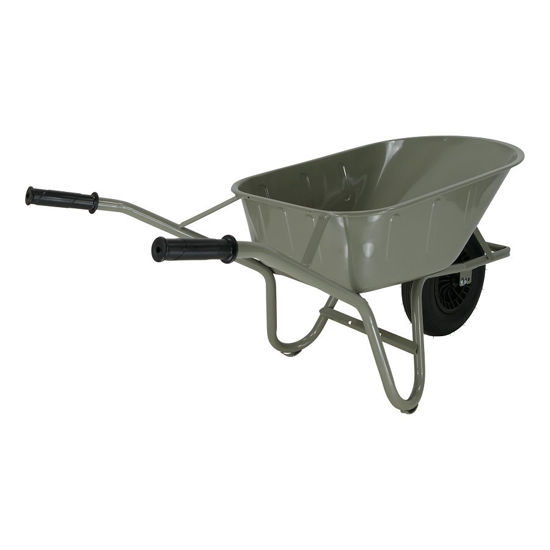 Afbeeldingen van Kruiwagen Altrad Robuust-80 compleet grijs gelakt