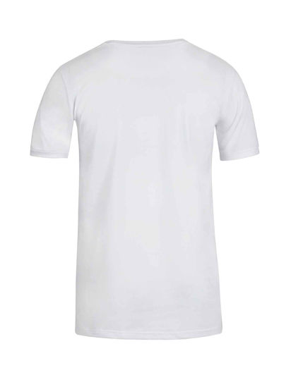 Afbeeldingen van T-shirt wit V-hals 2-pack XL