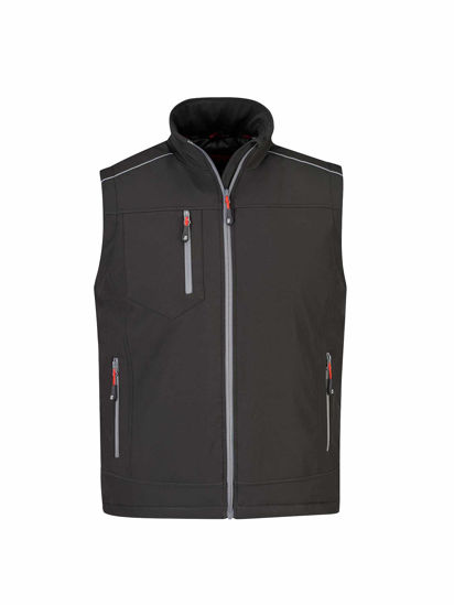 Afbeeldingen van WERK bodywarmer ROMME Zwart.