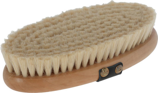 Afbeeldingen van Paardenborstel met houten rug