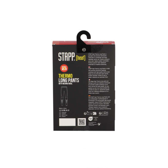 Afbeeldingen van Thermoonderbroek Stapp HEAT Zwart 1-pack, mt. L