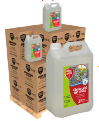 Afbeeldingen van display Flitser Kant & Klaar Onkruid 5L  48 stuks