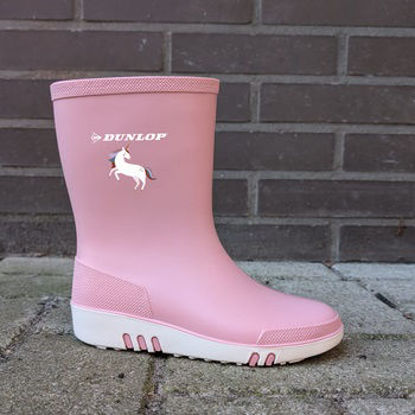 Afbeeldingen van Dunlop mini laars licht roze