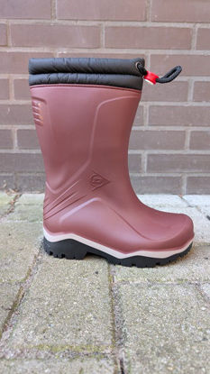 Afbeeldingen van Dunlop Kids Blizzard Burgundy/grijs/zwart