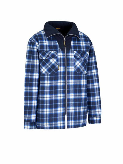 Afbeeldingen van Houthakkers Fleecevest Stanley Thermo marine, -XL