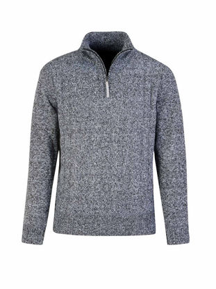 Afbeeldingen van Storvik Lunt Gebreide kabel Pullover - Gevoerd - antra