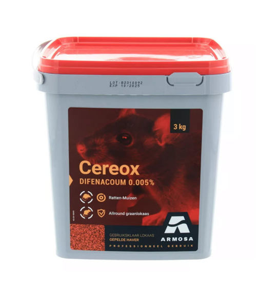 Afbeeldingen van CEREOX muizen/rattenvergif