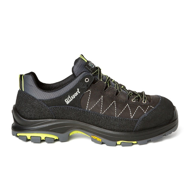 Afbeeldingen van Werkschoen Grisport STS Solar laag zwart/lime S3, 42