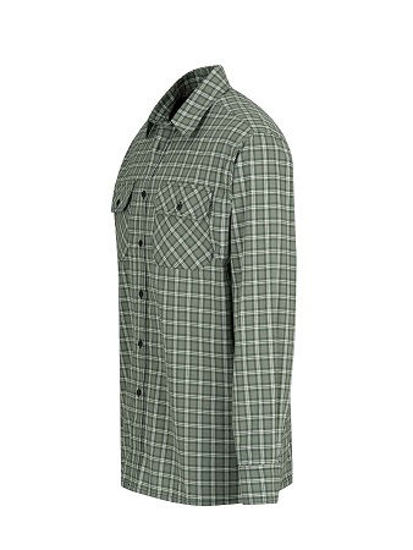 Afbeeldingen van Ruitoverhemd langemouw ruit dessin 3.4 -4XL