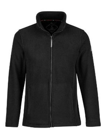 Afbeeldingen van BJØRNSON Maks Fleece Vest 4 Seizoenen Heren zwart, 4XL