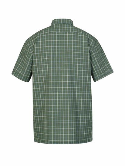 Afbeeldingen van Ruitoverhemd kortemouw ruit dessin 5.4 -4XL