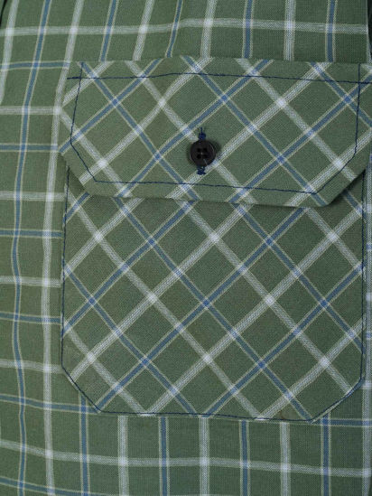 Afbeeldingen van Ruitoverhemd kortemouw ruit dessin 5.4 -4XL