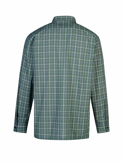 Afbeeldingen van Ruitoverhemd langemouw ruit dessin 5.4 -4XL