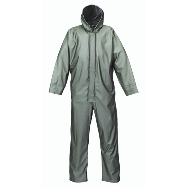 Afbeeldingen van Stretch regenoverall groen -3XL
