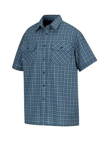 Afbeeldingen van Ruitoverhemd kortemouw ruit dessin 3.3 -3XL