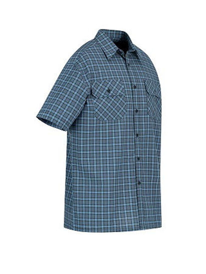 Afbeeldingen van Ruitoverhemd kortemouw ruit dessin 3.3 -3XL