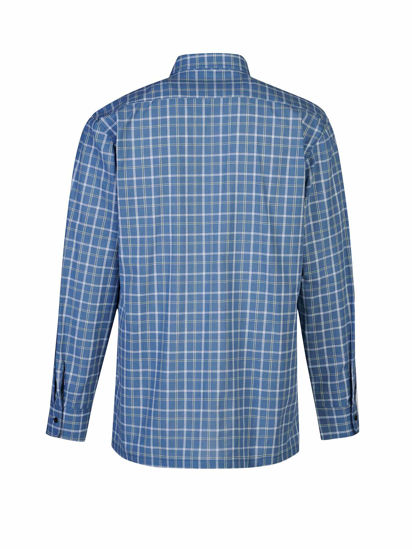 Afbeeldingen van Ruitoverhemd langemouw ruit dessin 5.3 -3XL