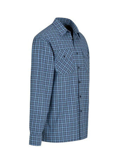 Afbeeldingen van Ruitoverhemd langemouw ruit dessin 3.3 -4XL