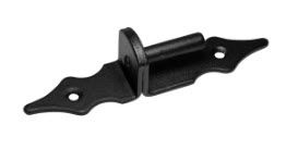 Afbeeldingen van Plaatduim 10 D2 rustica zwart